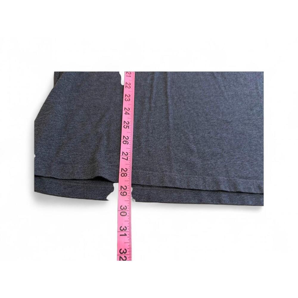 Eddie Bauer Tee Shirt Crew Neck Size Men's L Dark Grey Snow Capped Mountain Bear - Picture 6 of 7